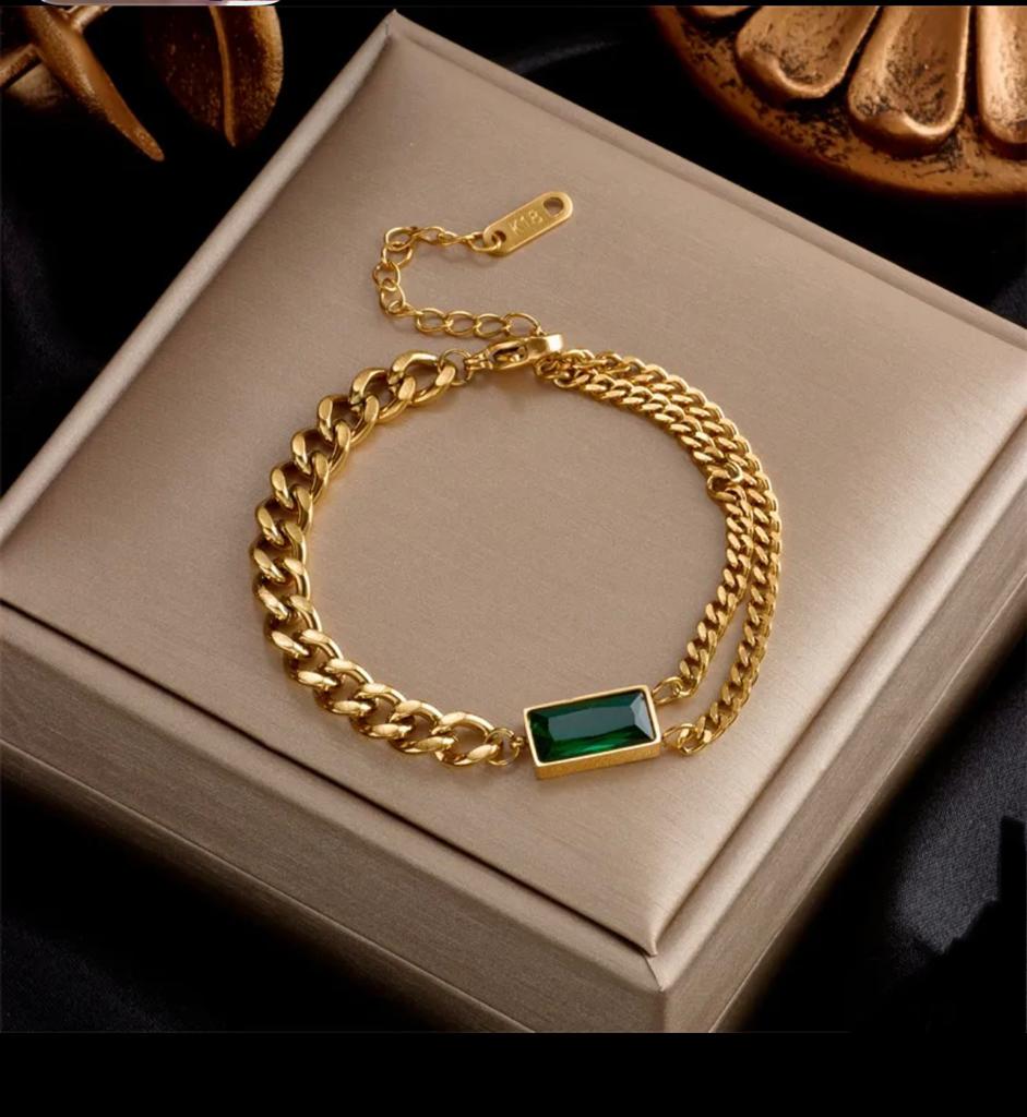 18k gold plated bracelet