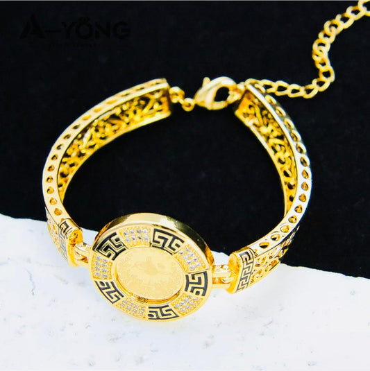 Bracelet 18ct gold plated