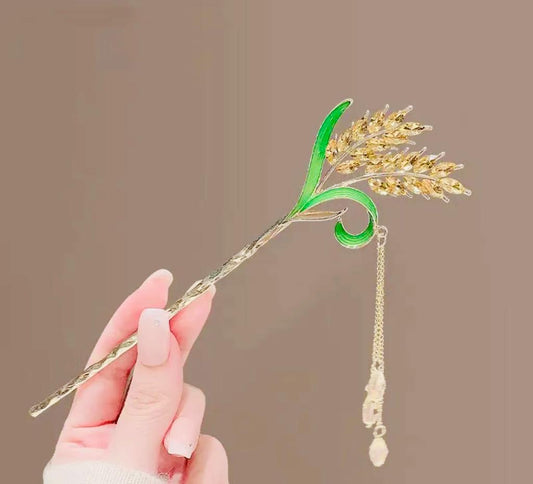 Hair Ornament Wheat Design